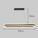 Axyaa LED Pendant Chandeliers for Modern Living and Dining Room Lighting