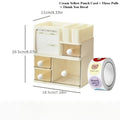 Axyaa Stackable Organizer Box for Pens, Jewelry, Cosmetics & More