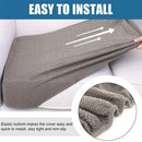Axyaa Flocking Sofa Seat Cushion Cover Stretch Slipcover for Living Room Decor