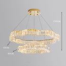 Axyaa Modern LED Pendant Chandeliers for Living & Dining Room Lighting