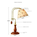 Axyaa Solid Wood Table Lamps for Bedroom, Living Room & Restaurant