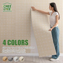 Axyaa Self-Adhesive Sxp Linen Foam Wall Stickers 2mm Thick - Easy Renovation for Indoor Spaces