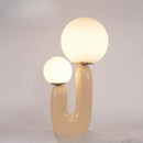 Nordic Glass Desk Lamp Axyaa LED Table Light Original Design Bedroom Study Resin Body