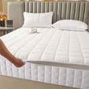 Axyaa Quilted Fitted Mattress Cover with Zipper - All-Inclusive Soft Protector