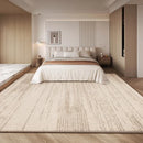 Axyaa Soft Fluffy Cream Style Large Area Carpet for Modern Bedroom Décor
