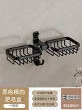 Axyaa Aluminum Soap Dish Storage Rack for Bathroom Essentials