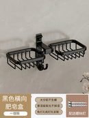 Axyaa Aluminum Soap Dish Storage Rack for Bathroom Essentials