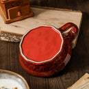 Axyaa Leopard Print Ceramic Salad Bowl Set