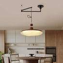 Axyaa Medieval Rocker Arm Chandelier for Dining Table | Retro French Style Light