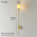 Axyaa Marble & Copper Wall Lamp for Modern Luxury Living Room & Bedroom.