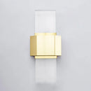 Axyaa Crystal Wall Lamp: Postmodern Living Room TV Background Aisle Lighting