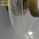 Axyaa Cracked Glass LED Wall Lamp Modern Minimalist Design for Home Decor