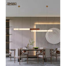 Axyaa Retro Wood Grain Chandelier for Restaurant, Bar, Living Room, Office, and Front Desk