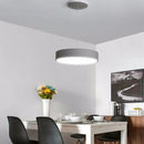 Axyaa LED Circle Pendant Chandelier for Modern Home Decor and Dining Room