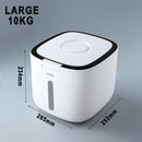 Axyaa Rice Bucket Sealed Insect-Proof Storage Container with Automatic Dispenser