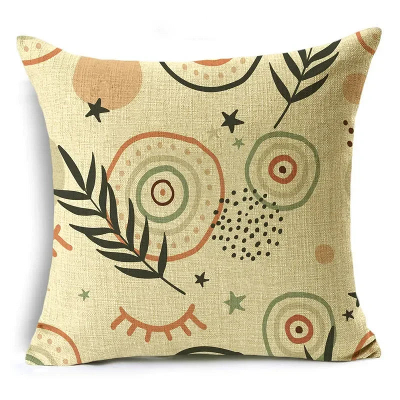 Axyaa Classic Printed Pillowcases 40*40cm/45*45cm/50*50cm Cushion Cover
