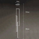 Axyaa Modern Minimalist Chandelier Spiral Staircase Lamp