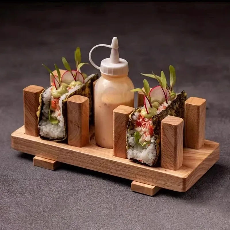 Axya's Molecular Cuisine Multi Grid Plate Set for Sushi, Dim Sum, and Desserts