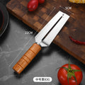Axyaa Stainless Steel Pineapple & Sugarcane Peeler Cutter Knife - Kitchen Fruit Tool