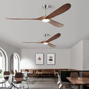 Axyaa Retro Large Ceiling Fan Lamps for Home Office Lounge Living Room Bedroom