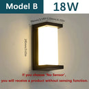 Axyaa LED Wall Light Motion Sensor Outdoor Waterproof Modern Home Garden Fixture