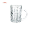 Axyaa Large Capacity Beer Glass Mug with Handle, Club Bar Party Home