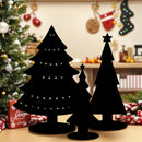 Wooden Christmas Tree Ornaments Set for Festive Home Decor by Axyaa
