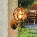 Axyaa Outdoor Wall Lamp Retro Garden Balcony Lighting Applique Murale Luminaire