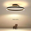 Axyaa Circular LED Ceiling Chandelier for Modern Home Lighting