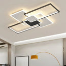 Axyaa Geometric Minimalist Ceiling Light: Creative Design for Master Bedroom