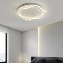 Axyaa Round LED Ceiling Light with Remote Control, Dimmable Chandelier for Living Room