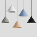 Axyaa Nordic Macaroon Pendant Light - LED Single Head for Restaurant Bedroom