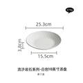 Axyaa Black & White Ceramic Tableware Set - Plates, Bowls, Japanese Luxury Dining Collection