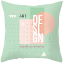 Axyaa Summer Ice Cream Cushion Cover - Yellow Fashion Home Decor