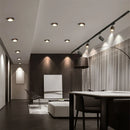 Axyaa LED Copper Ceiling Downlights: Ultra-Thin Round Panel Lamp for Kitchen, Bedroom, Stairway - 110V/220V