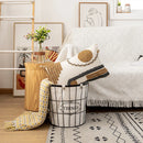 Axyaa Morocco Tufted Nordic Pillow Case Set - Boho Cotton Cushion Covers for Home Decor