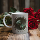 Axyaa Dino Hedgehog Ceramic Mug: Cute 3D Kids' Birthday Gift Cup