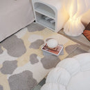 Axyaa Luxe Velvet Tufted Carpet: Plush Thick Anti-Slip Rug for Bedroom, Living Room