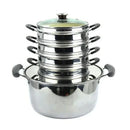 Axya Stainless Steel Steaming Cage for Xiaolongbao, Dumplings, and More