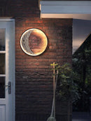 Axyaa Nordic Moon LED Wall Light for Modern Home Decor - Bedroom & Living Room Lighting