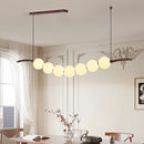 Axyaa Modern Living Room Chandeliers - Indoor LED Ceiling Lamp Hanging Lights