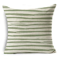 Axyaa Green Floral Pattern Cushion Cover for Home Sofa Car Decor