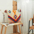 Boho Tufted Tassel Pillowcase | Axyaa Cotton Cushion Cover