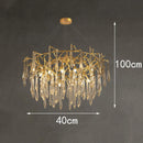Axyaa Nordic Dining Room Pendant Light Chandelier for Indoor Living Room