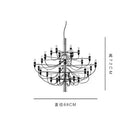Axyaa Modern Italian Pendant Ceiling Chandelier for Kitchen Living Room