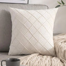 Velvet Throw Pillow Cover - Nordic Style Decorative Cushion for Sofa - Axyaa Brand