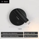 Axyaa Adjustable LED Wall Reading Lamp with Switch - Modern Decorative Spotlight
