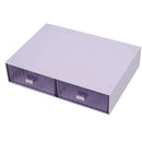 Axyaa Acrylic Pen Holder & Desk Organizer with Drawers - Transparent Makeup Storage Box