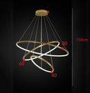 Axyaa Modern LED Pendant Chandeliers for Staircase and Living Room Lighting