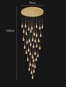 Axyaa Modern LED Pendant Light Chandeliers for Living and Dining Room